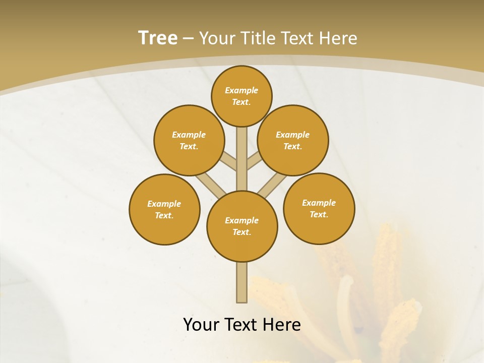 Mountain Spring Blossom PowerPoint Template