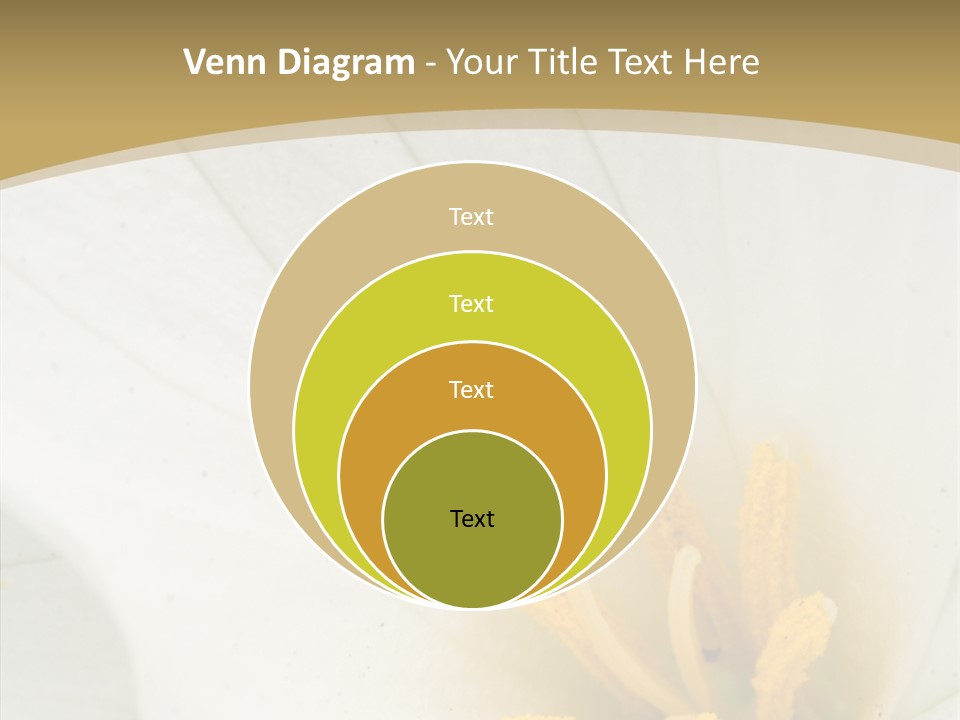 Mountain Spring Blossom PowerPoint Template