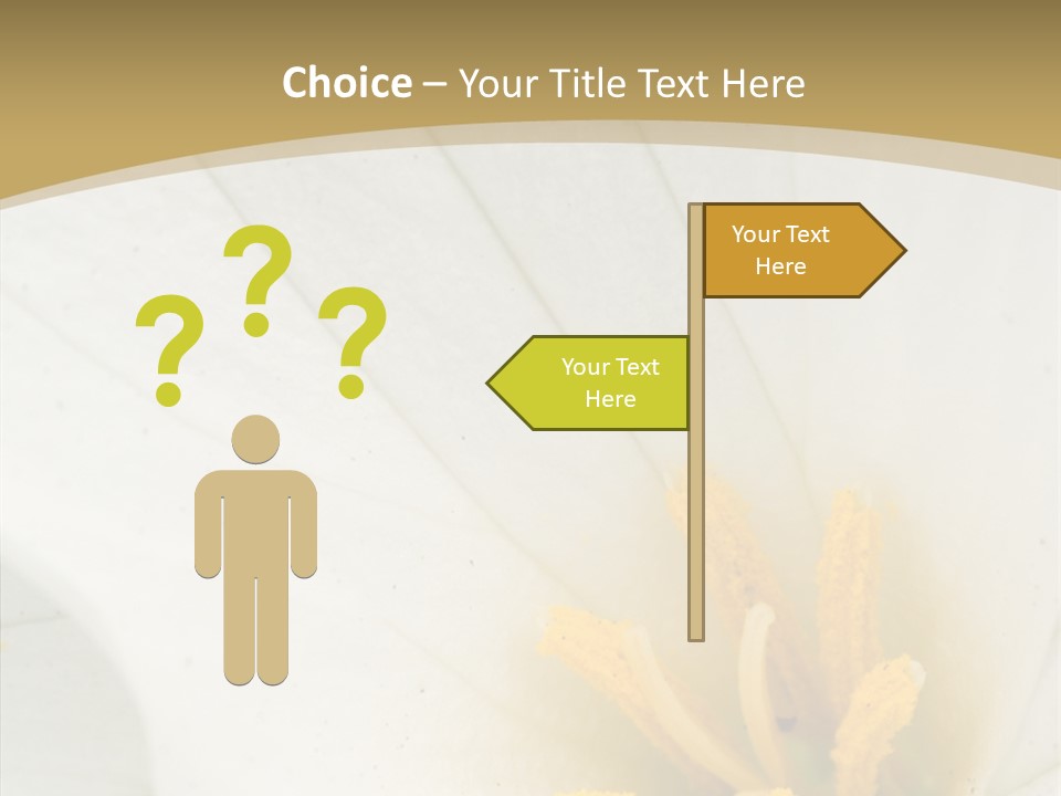 Mountain Spring Blossom PowerPoint Template