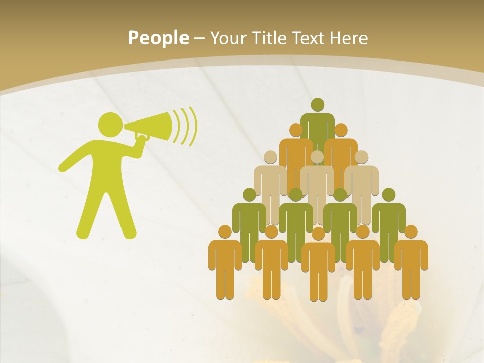 Mountain Spring Blossom PowerPoint Template