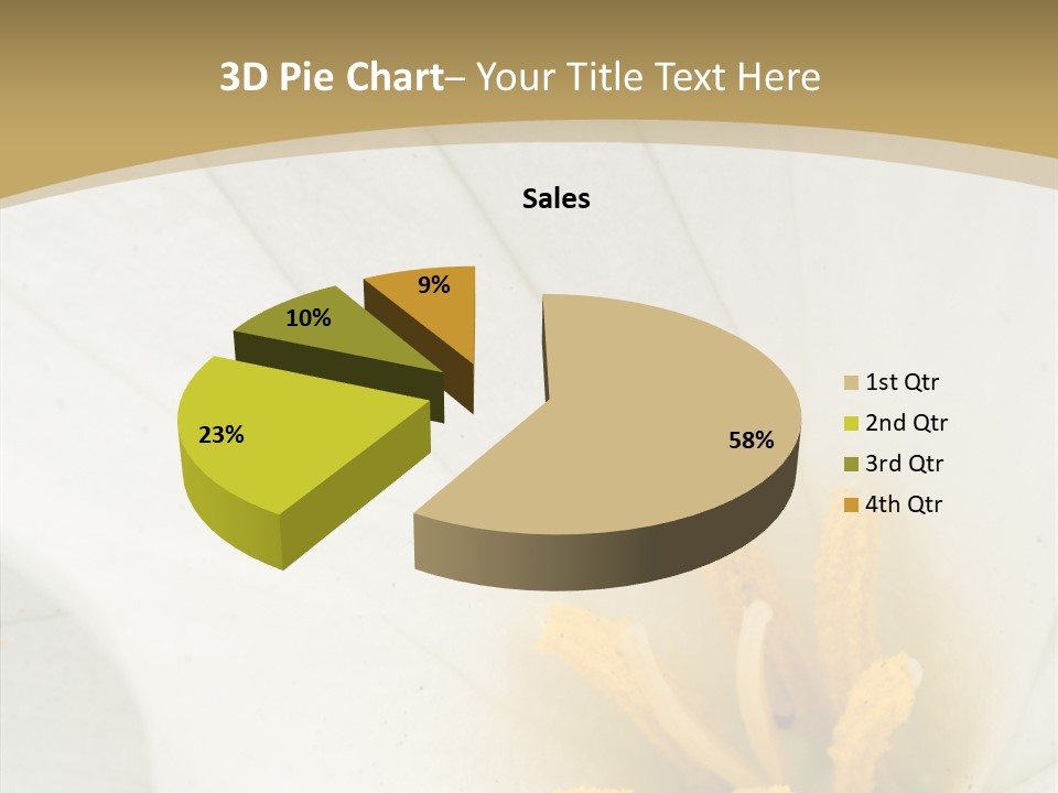 Mountain Spring Blossom PowerPoint Template