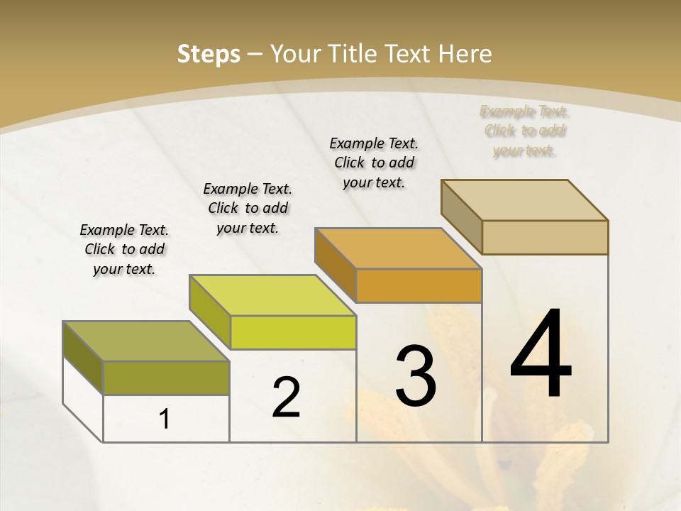 Mountain Spring Blossom PowerPoint Template