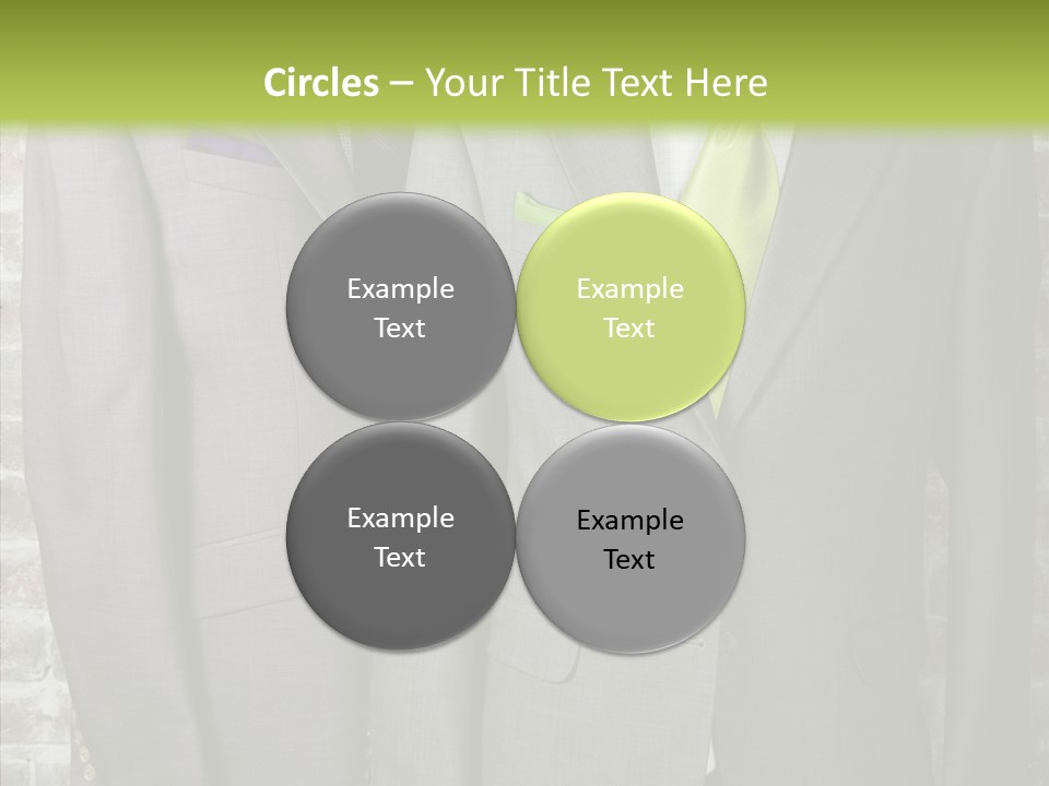 Macro Jackets Shirt PowerPoint Template