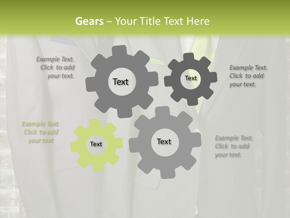 Macro Jackets Shirt PowerPoint Template