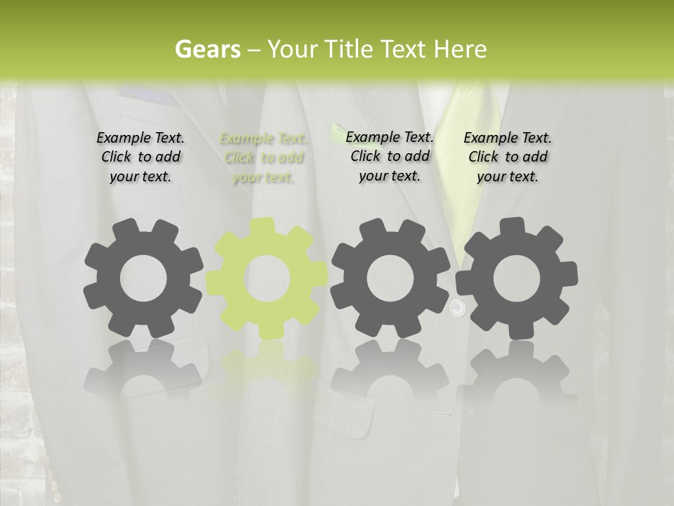 Macro Jackets Shirt PowerPoint Template