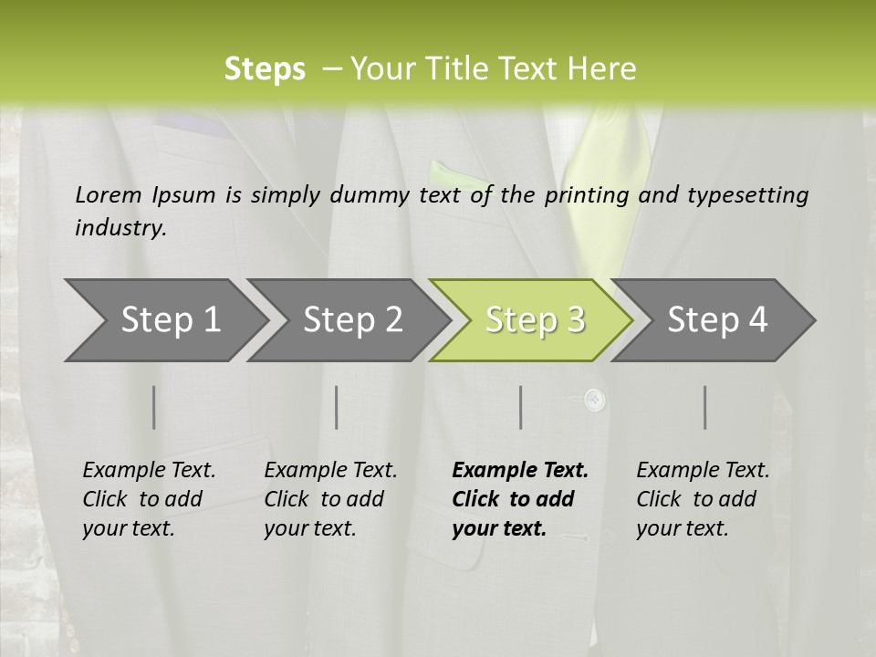 Macro Jackets Shirt PowerPoint Template