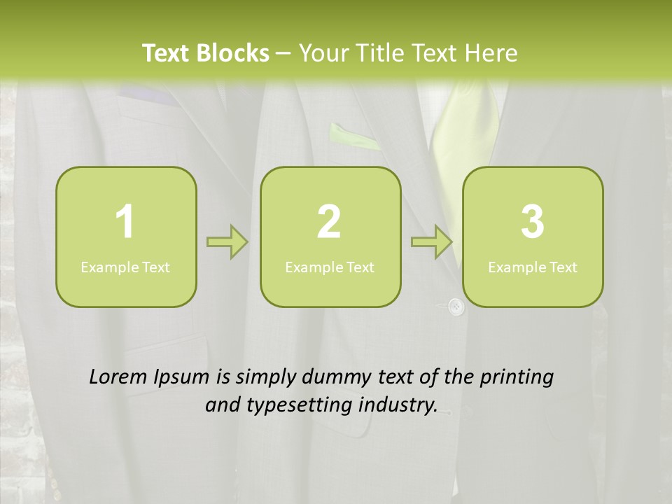 Macro Jackets Shirt PowerPoint Template