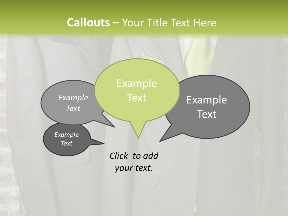 Macro Jackets Shirt PowerPoint Template