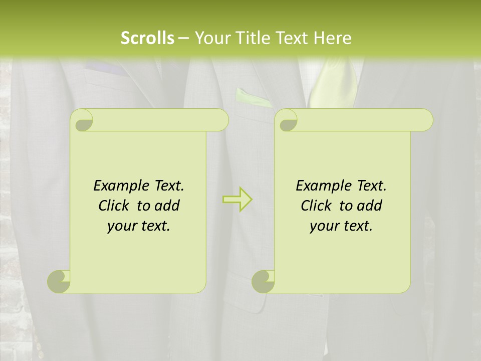 Macro Jackets Shirt PowerPoint Template