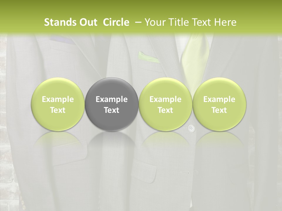 Macro Jackets Shirt PowerPoint Template