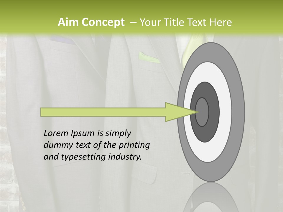 Macro Jackets Shirt PowerPoint Template