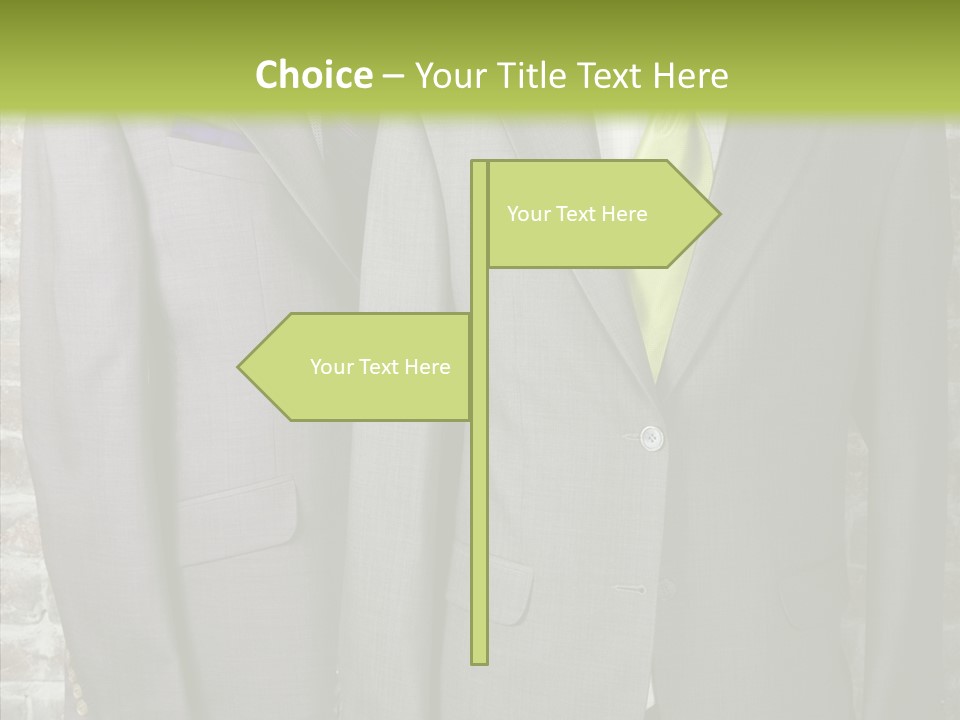 Macro Jackets Shirt PowerPoint Template