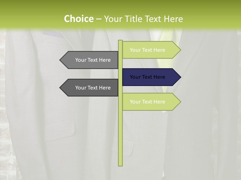 Macro Jackets Shirt PowerPoint Template