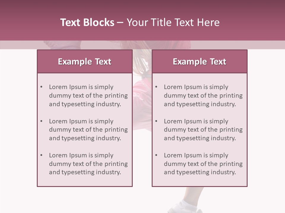 Skill Modern Model PowerPoint Template