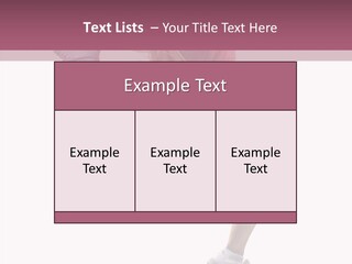 Skill Modern Model PowerPoint Template