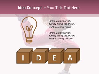 Skill Modern Model PowerPoint Template