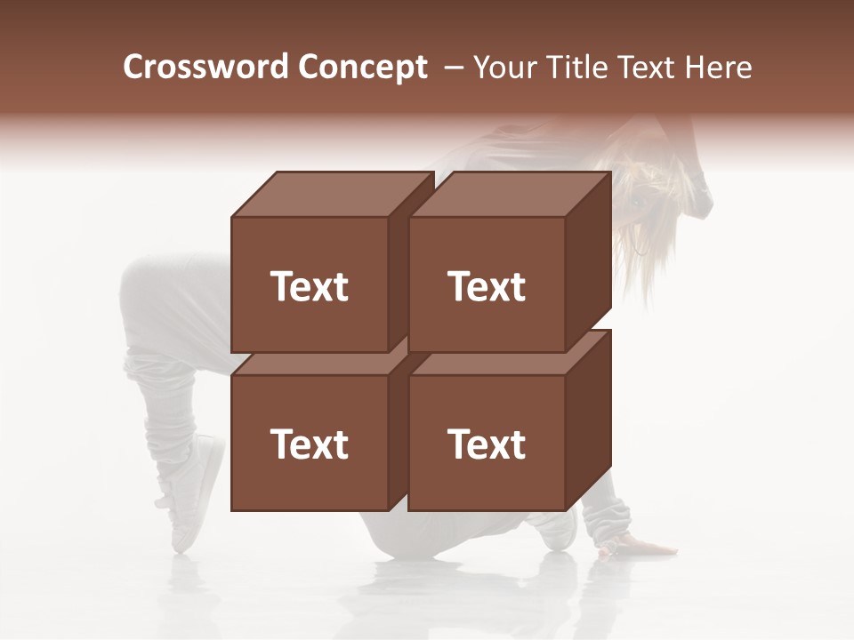 Teenager Dance Aerobics PowerPoint Template