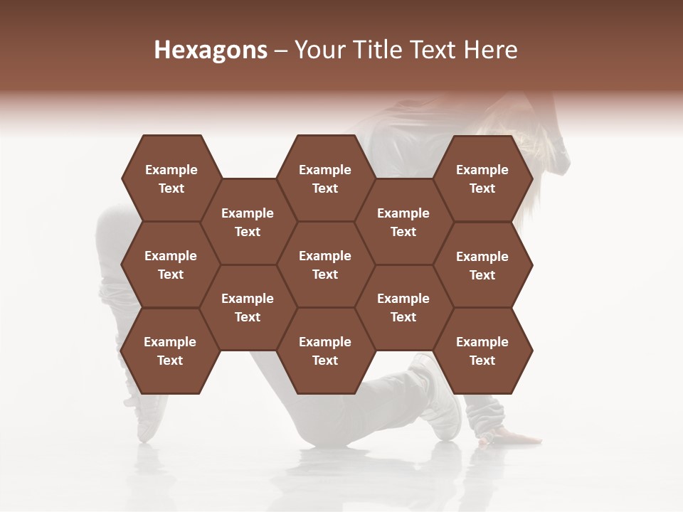 Teenager Dance Aerobics PowerPoint Template