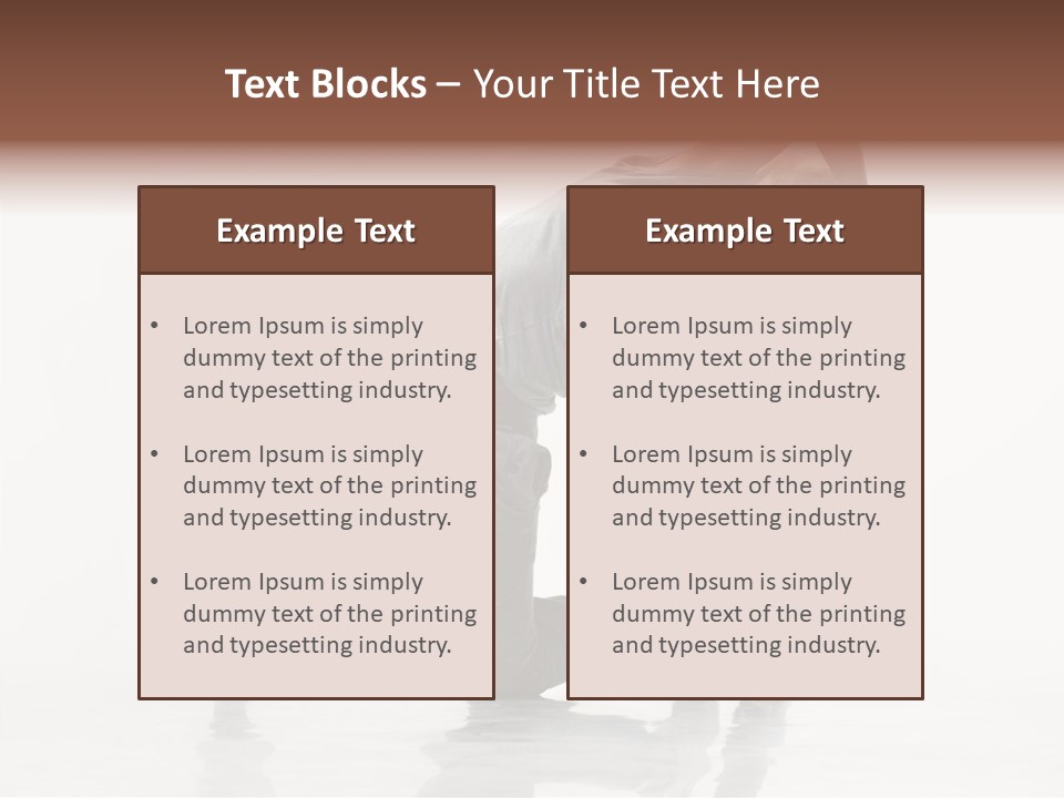 Teenager Dance Aerobics PowerPoint Template