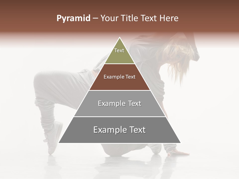 Teenager Dance Aerobics PowerPoint Template