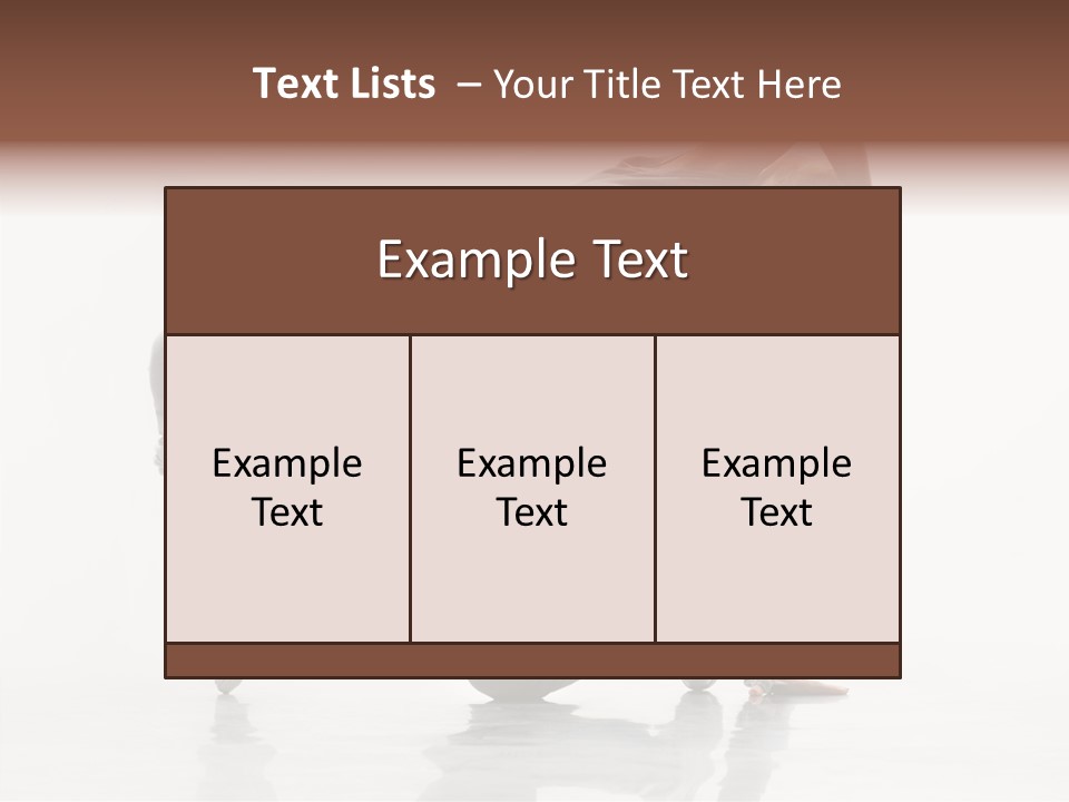Teenager Dance Aerobics PowerPoint Template