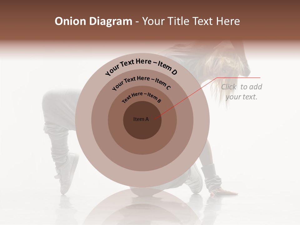 Teenager Dance Aerobics PowerPoint Template