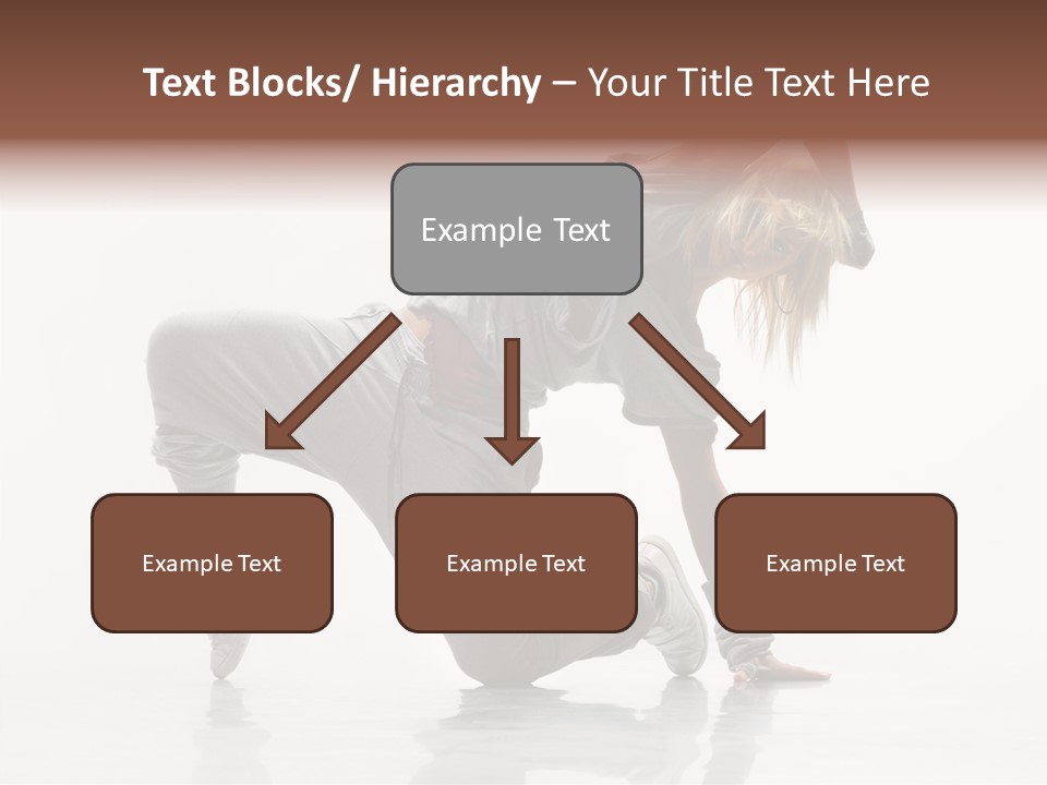 Teenager Dance Aerobics PowerPoint Template