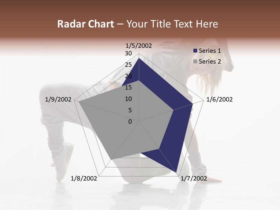 Teenager Dance Aerobics PowerPoint Template