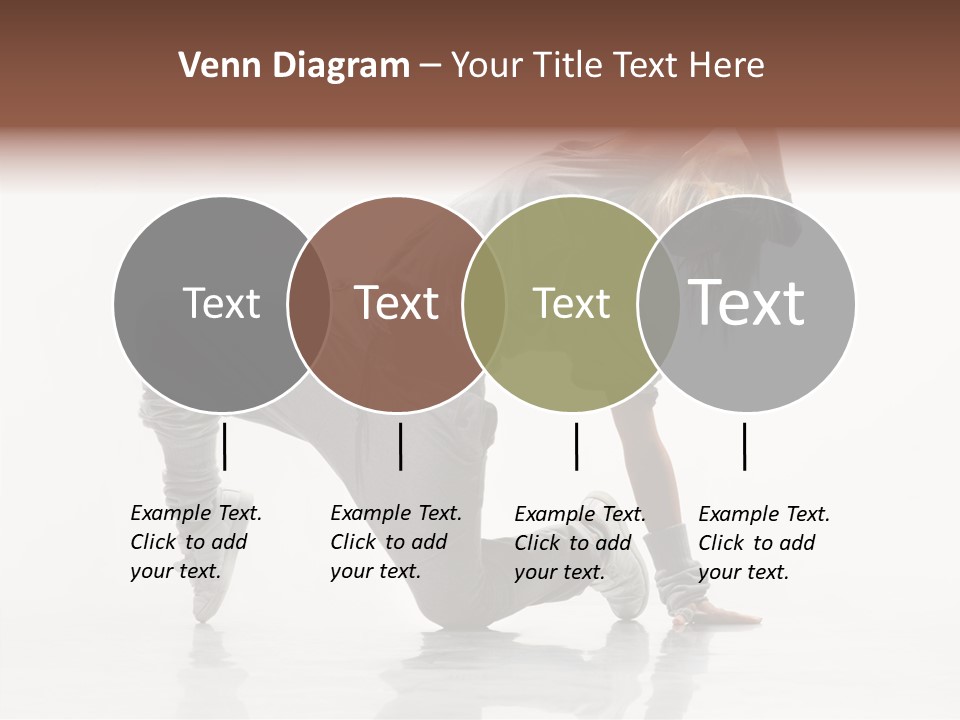 Teenager Dance Aerobics PowerPoint Template