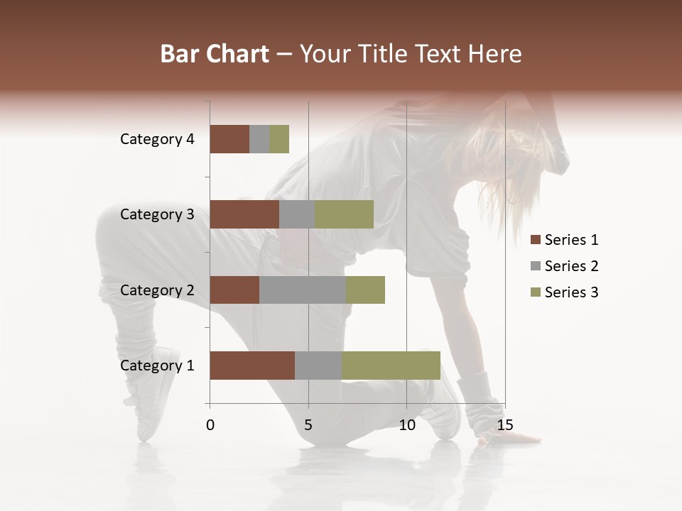 Teenager Dance Aerobics PowerPoint Template