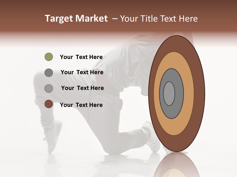 Teenager Dance Aerobics PowerPoint Template