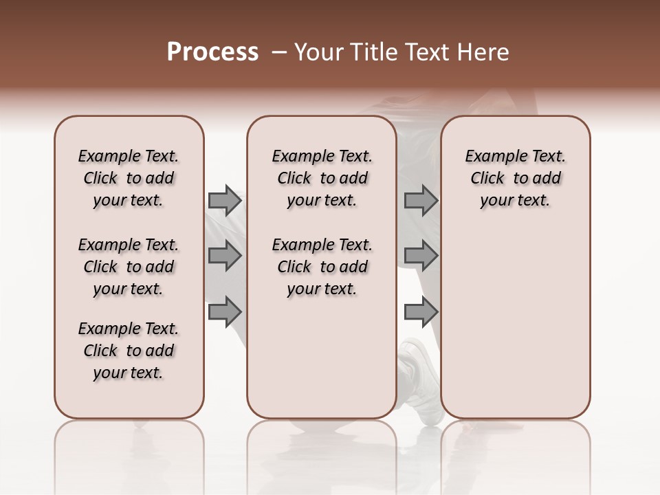 Teenager Dance Aerobics PowerPoint Template