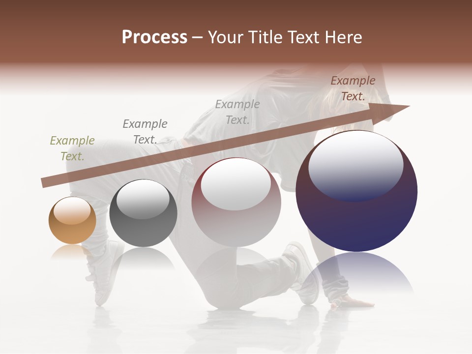 Teenager Dance Aerobics PowerPoint Template