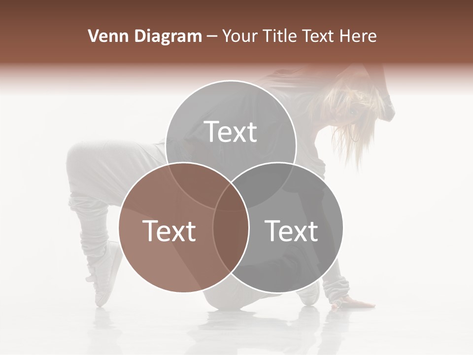 Teenager Dance Aerobics PowerPoint Template