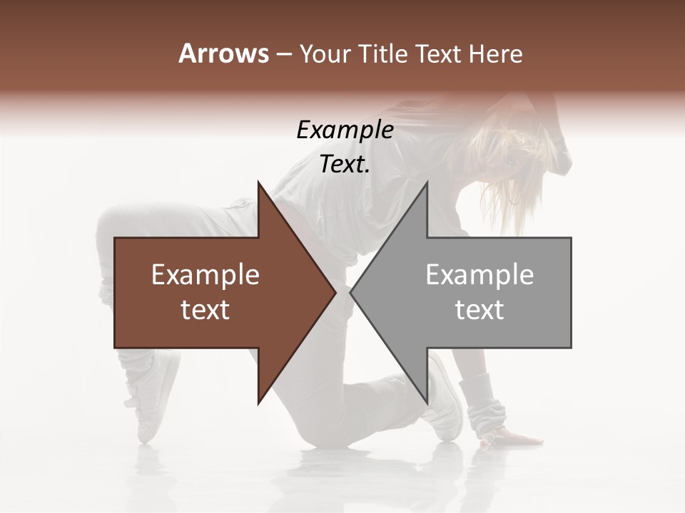 Teenager Dance Aerobics PowerPoint Template