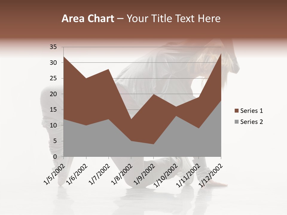 Teenager Dance Aerobics PowerPoint Template