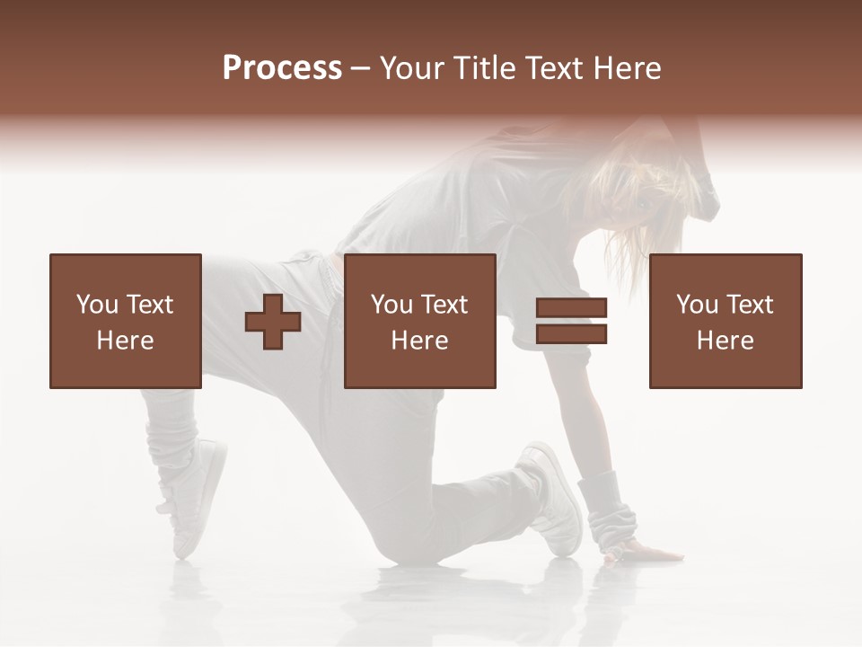 Teenager Dance Aerobics PowerPoint Template