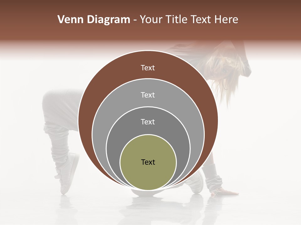 Teenager Dance Aerobics PowerPoint Template