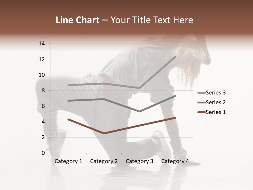 Teenager Dance Aerobics PowerPoint Template