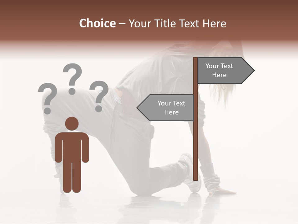 Teenager Dance Aerobics PowerPoint Template