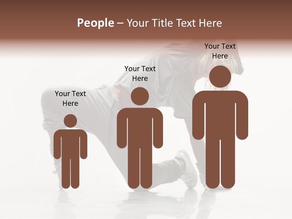 Teenager Dance Aerobics PowerPoint Template