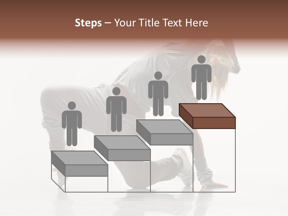 Teenager Dance Aerobics PowerPoint Template