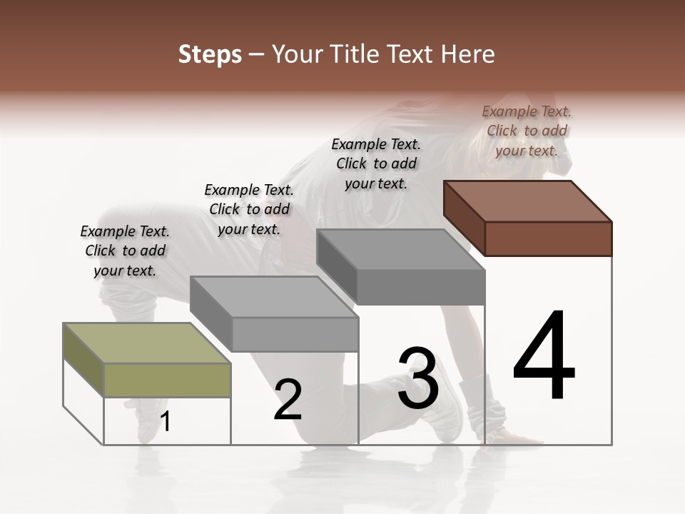 Teenager Dance Aerobics PowerPoint Template