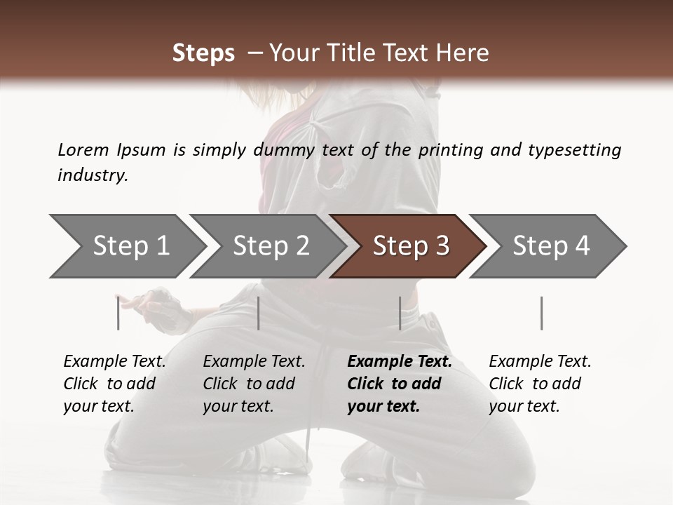 Acrobat Motion Ballet PowerPoint Template
