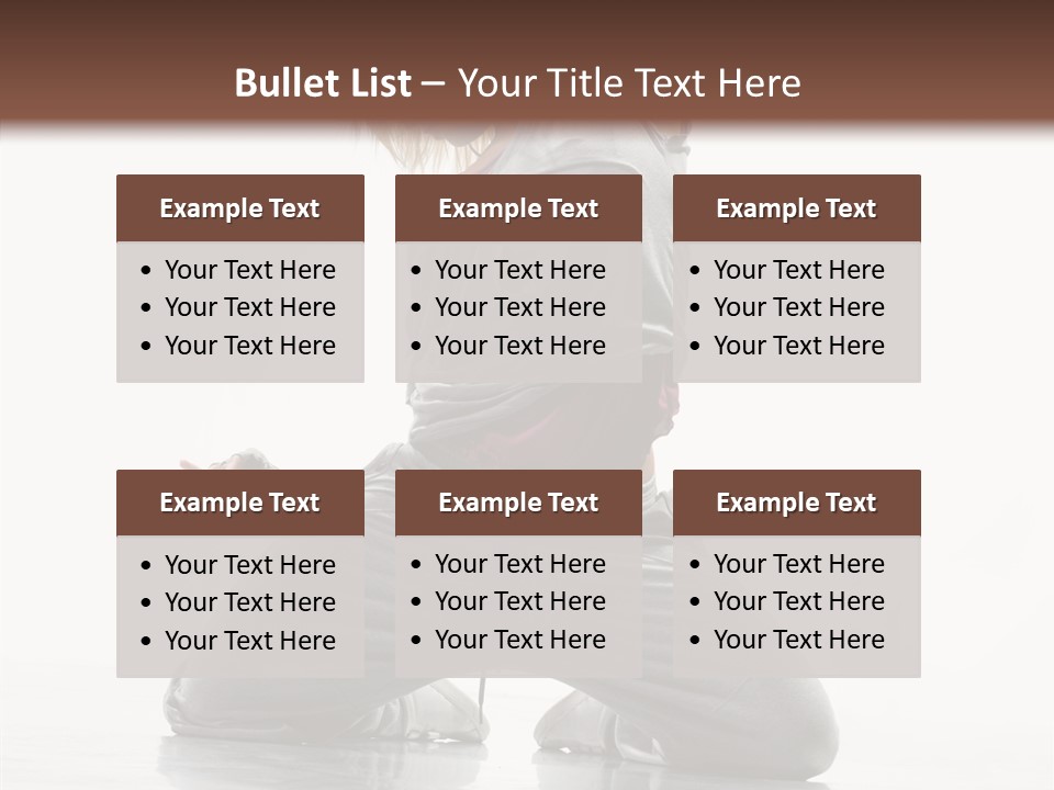 Acrobat Motion Ballet PowerPoint Template