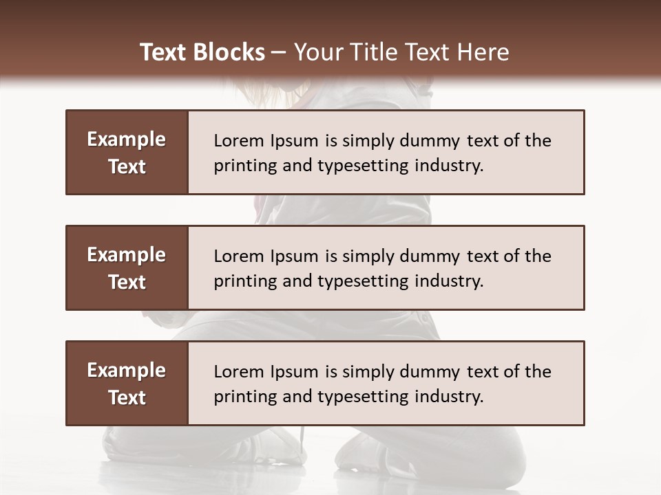 Acrobat Motion Ballet PowerPoint Template