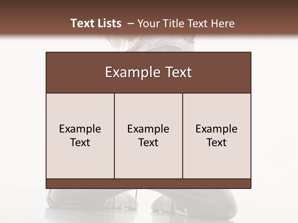 Acrobat Motion Ballet PowerPoint Template