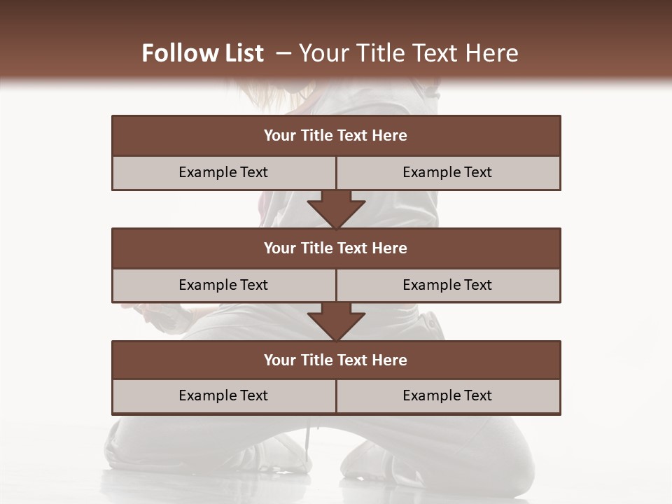 Acrobat Motion Ballet PowerPoint Template