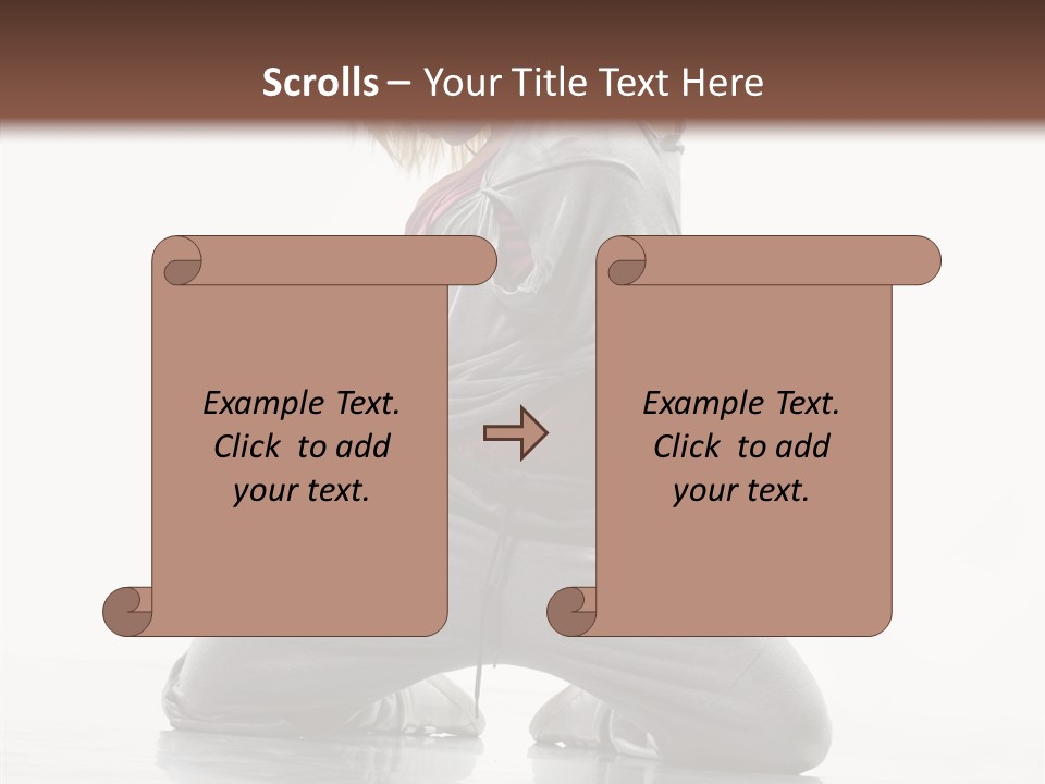 Acrobat Motion Ballet PowerPoint Template