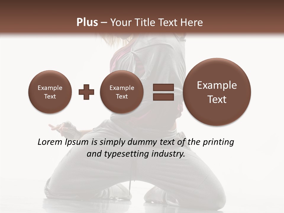 Acrobat Motion Ballet PowerPoint Template